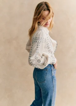 Sezane Chemises & Blouses|Chemise Chlo
