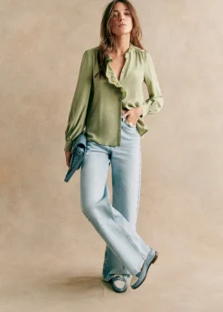 Sezane Chemises & Blouses|Chemise Chlo