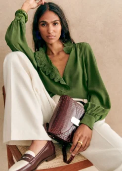 Sezane Chemises & Blouses|Chemise Chlo