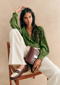 Sezane Chemises & Blouses|Chemise Chlo