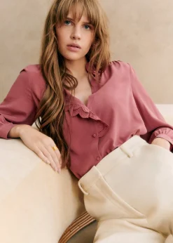 Sezane Chemises & Blouses|Chemise Chlo