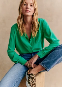 Sezane Chemises & Blouses|Chemise Florence