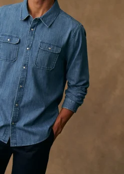 Sezane Chemises denim|Chemise Haley