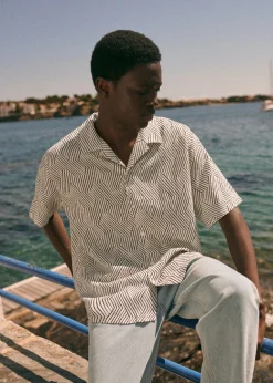 Sezane Chemises manches courtes|Chemises coton lin|Chemise Holt