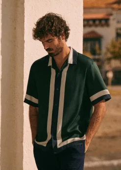 Sezane Chemises manches courtes|Chemises coton lin|Chemise Holt