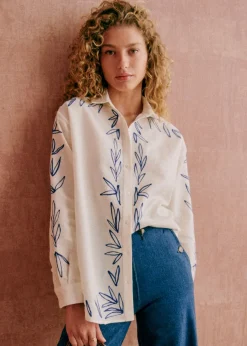 Sezane Chemises & Blouses|Chemise Maxy - Sézane X Roberto Ruspoli