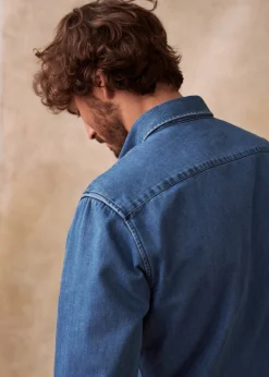 Sezane Chemises denim|Denim|Chemise Miles
