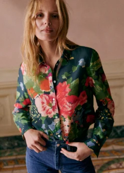 Sezane Chemises & Blouses|Chemise Pierro