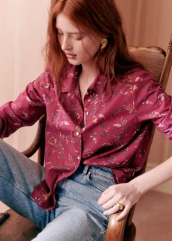 Sezane Chemises & Blouses|Chemise Pierro