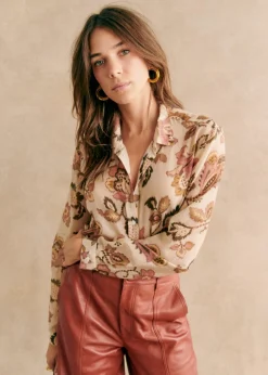 Sezane Chemises & Blouses|Chemise Pierro