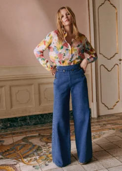 Sezane Chemises & Blouses|Chemise Pierro