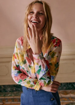 Sezane Chemises & Blouses|Chemise Pierro