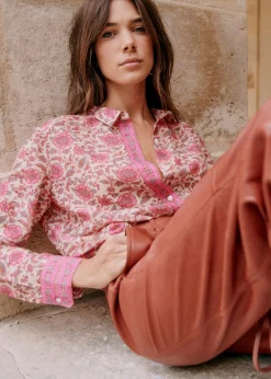 Sezane Chemises & Blouses|Chemise Pierro