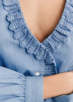 Sezane Chemises & Blouses|Chemise Rosine