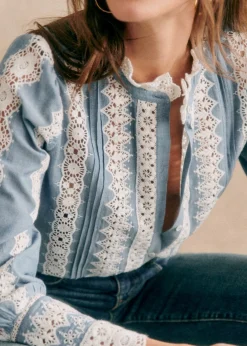 Sezane Chemises & Blouses|Chemise Rym
