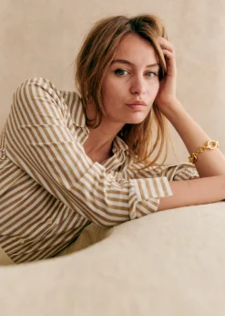 Sezane Chemises & Blouses|Chemise Tomboy