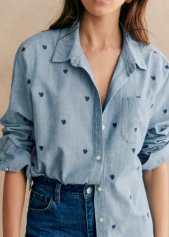 Sezane Chemises & Blouses|Chemise Tomboy