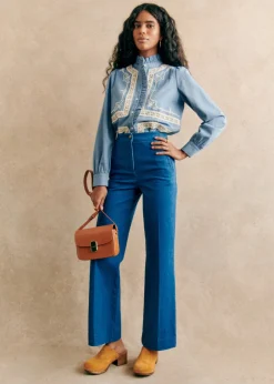 Sezane Chemises & Blouses|Chemise Ulysse