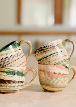 Sezane Les Invités|La Vaisselle|Coffret De 4 Tasses - Florence Girod