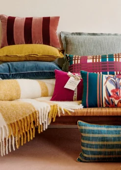 Sezane Les Tissus|Coussin Imprimé - Petit Modèle