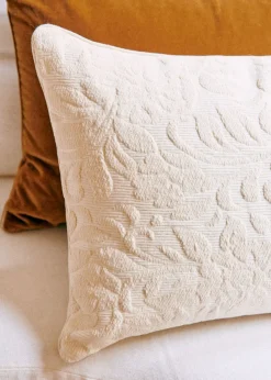 Sezane Les Tissus|Coussin Jacquard - Grand Modèle