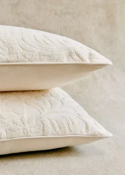 Sezane Les Tissus|Coussin Jacquard - Grand Modèle