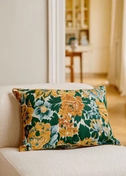 Sezane Les Tissus|Coussin Jacquard - Grand Modèle