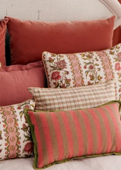 Sezane Les Tissus|Coussin Rayures Amalfi - Petit Modèle