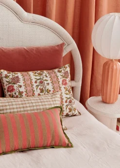 Sezane Les Tissus|Coussin Rayures Amalfi -  Petit Modèle