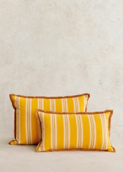 Sezane Les Tissus|Coussin Rayures Amalfi -  Petit Modèle