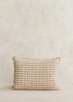 Sezane Les Tissus|Coussin Tissé Pianissimo -  Grand Modèle