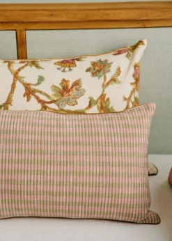 Sezane Les Tissus|Coussin Tissé Pianissimo -  Petit Modèle