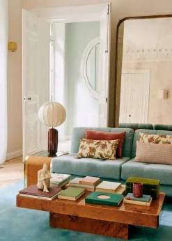 Sezane Les Tissus|Coussin Tissé Pianissimo -  Petit Modèle