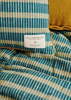 Sezane Les Tissus|Coussin Tissé Pianissimo -  Petit Modèle