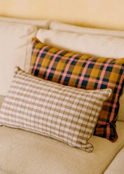 Sezane Les Tissus|Coussin Tissé Pianissimo - Petit Modèle