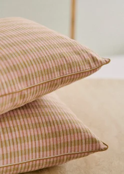 Sezane Les Tissus|Coussin Tissé Pianissimo -  Petit Modèle