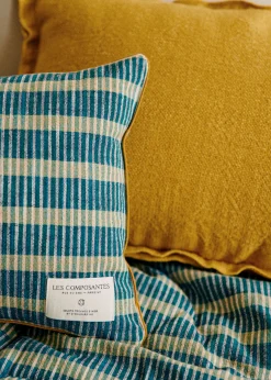 Sezane Les Tissus|Coussin Tissé Pianissimo -  Petit Modèle