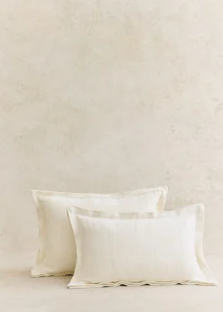 Sezane Les Tissus|Coussin Toile De Lin -  Grand Modèle