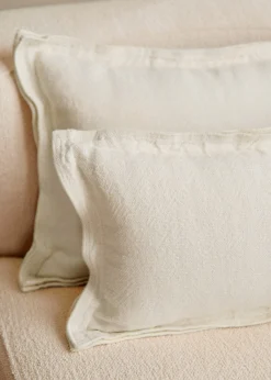 Sezane Les Tissus|Coussin Toile De Lin -  Grand Modèle