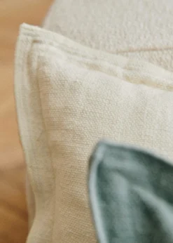 Sezane Les Tissus|Coussin Toile De Lin -  Grand Modèle