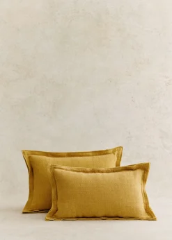 Sezane Les Tissus|Coussin Toile De Lin -  Grand Modèle