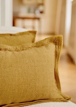 Sezane Les Tissus|Coussin Toile De Lin -  Grand Modèle