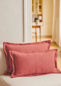 Sezane Les Tissus|Coussin Toile De Lin -  Grand Modèle