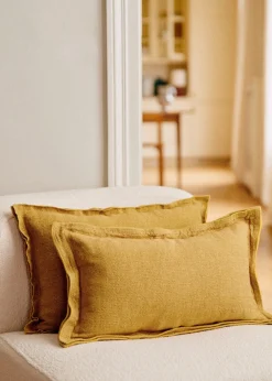 Sezane Les Tissus|Coussin Toile De Lin -  Petit Modèle