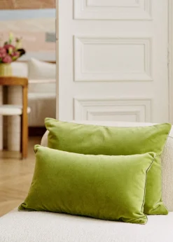 Sezane Les Tissus|Coussin Velours Édition -  Grand Modèle