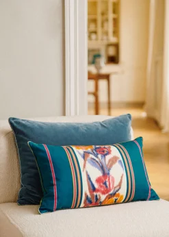 Sezane Les Tissus|Coussin Velours Édition -  Grand Modèle