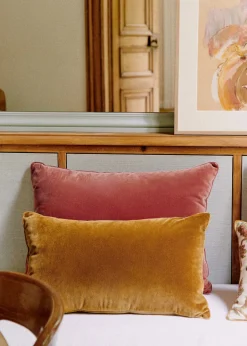 Sezane Les Tissus|Coussin Velours Édition -  Petit Modèle
