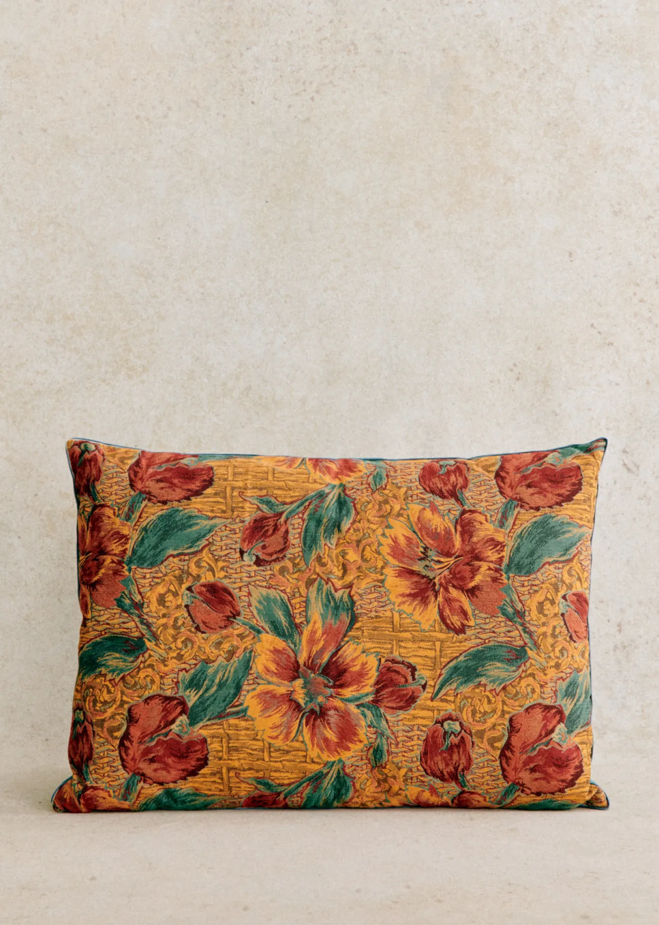 Sezane La Sélection Vintage|Les Tissus|Coussin Vintage - Très Grand Modèle