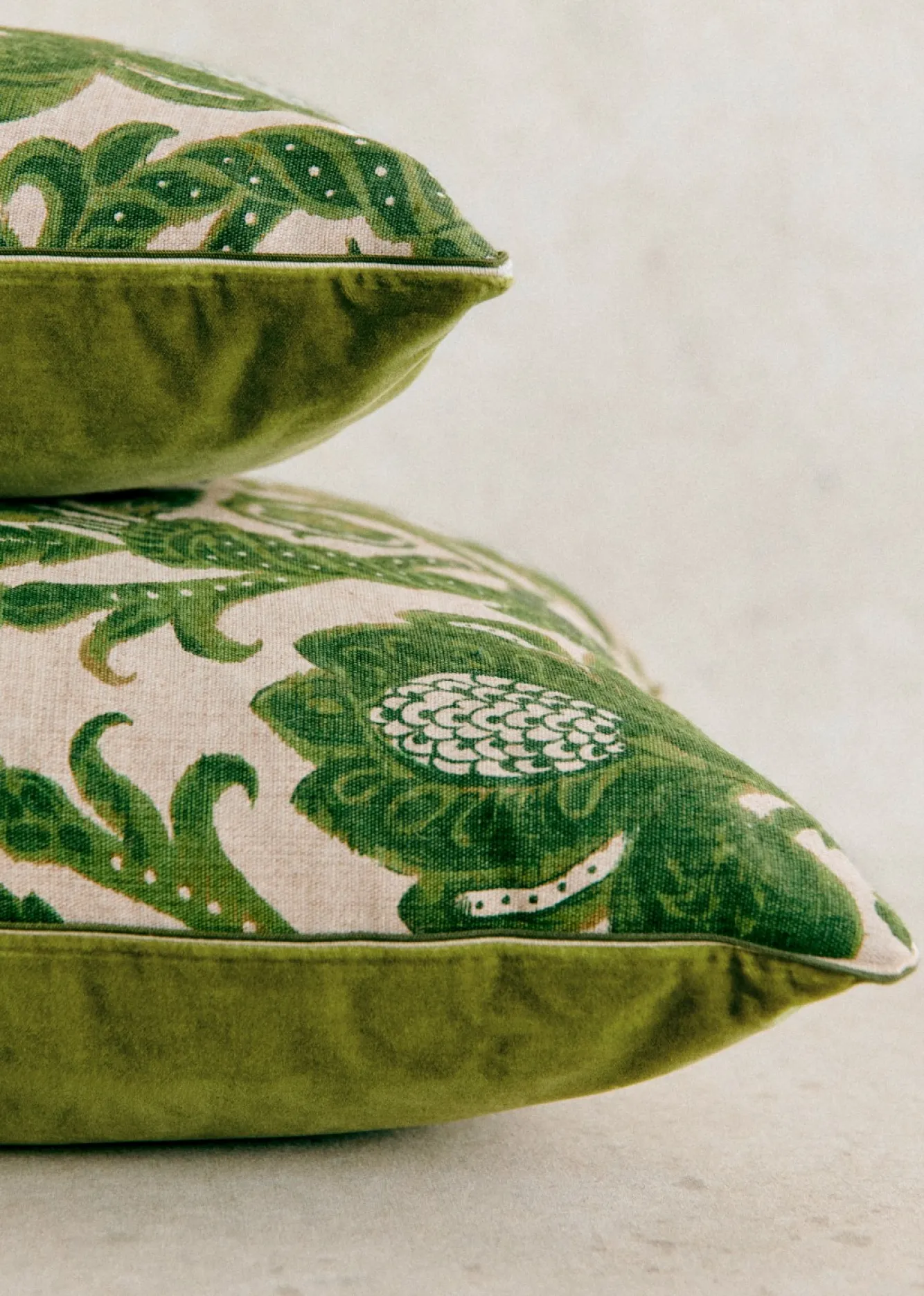 Sezane La Sélection Vintage|Les Tissus|Coussin Vintage - Très Grand Modèle