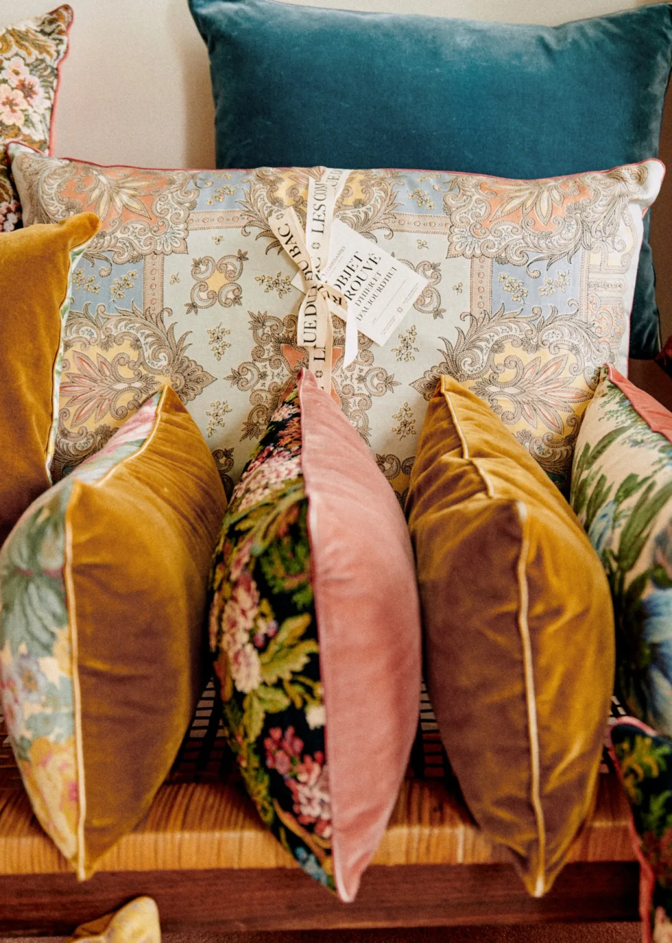 Sezane La Sélection Vintage|Coussin Vintage - Très Grand Modèle